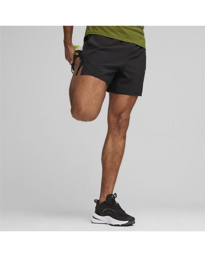 PUMA 5" Ultrabreathe Stretch Training Shorts - Black