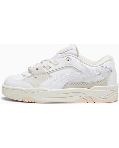PUMA 180 Lace Sneakers Voor - Wit