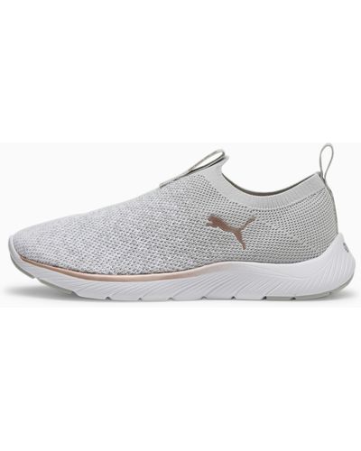 PUMA Softride Remi Slip-on Knit Wn's Zapatillas para correr en carretera - Gris