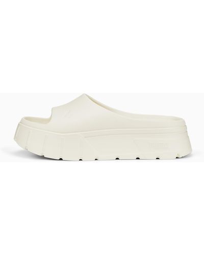 PUMA Chaussure Claquettes Mayze Stack Injex - Blanc