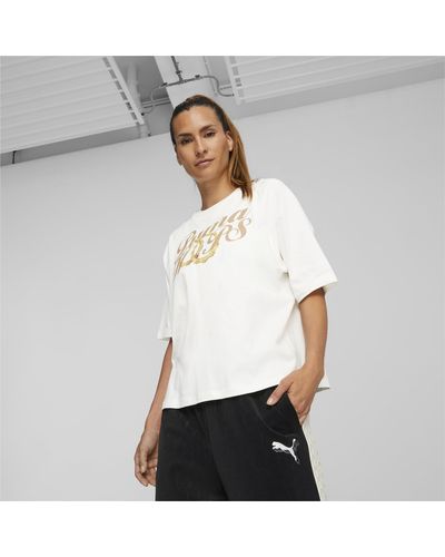 PUMA Camiseta de Baloncesto Gold Standard - Blanco