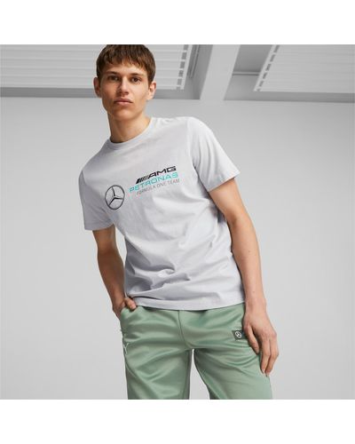 PUMA T-shirt Mercedes-amg Petronas - Gris