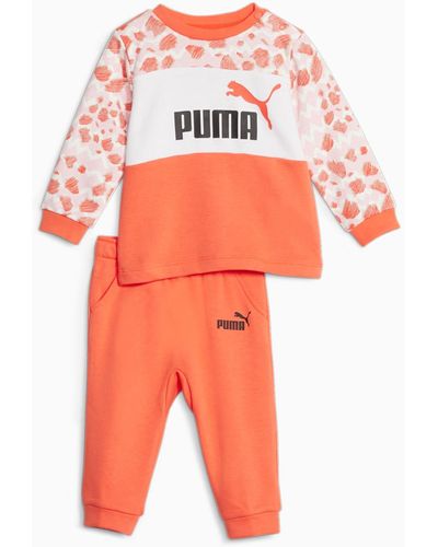 PUMA Essential Mix Match joggingpak - Oranje