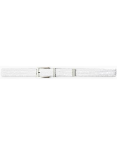 PUMA Jackpot Braided Golf Belt - White