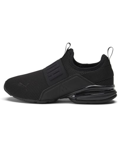 PUMA Axelion Slip-on Shoes - Black