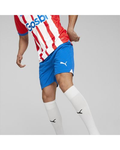 PUMA Shorts de Fútbol Girona FC - Azul