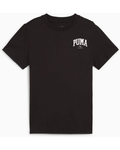 PUMA SQUAD Small Graphic T-Shirt Teenager - Schwarz