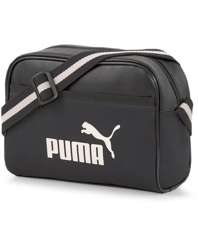 PUMA Campus Reporter Shoulder Bag - Black