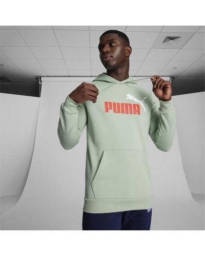 PUMA Essentials Big Logo Hoodie - Green