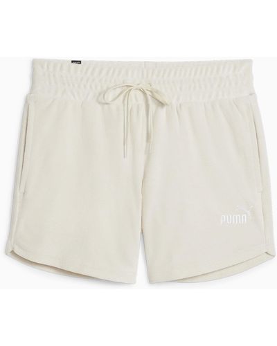 PUMA Ess Elevated Shorts - White