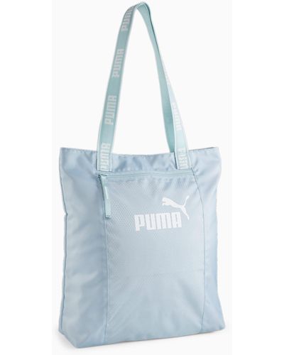 PUMA Core Base Boodschappentas Voor - Blauw