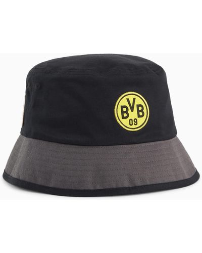 PUMA Borussia Dortmund Bucket Hat - Schwarz