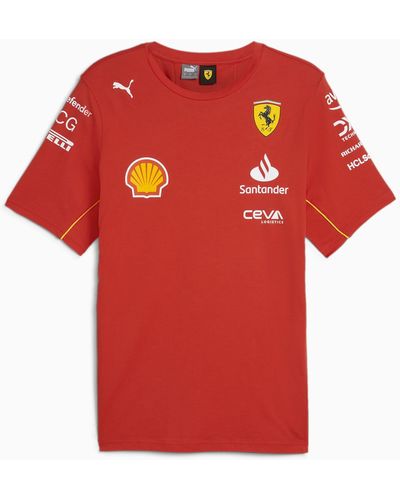 PUMA Scuderia Ferrari Team T-Shirt - Rot