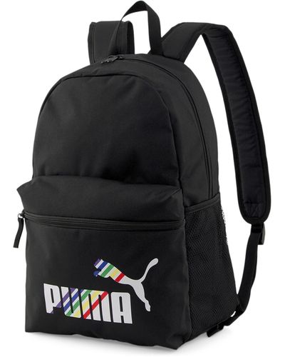 PUMA Phase Printed Backpack - Black
