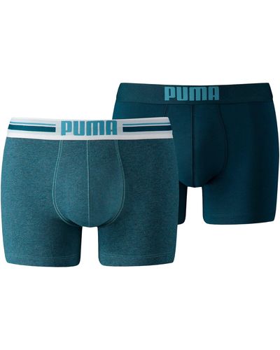 PUMA 2 Korte Boxershorts Met Gepositioneerd Logo - Meerkleurig