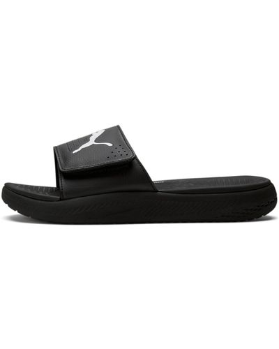 PUMA Leather sandals for Men | Online Sale up to 50% off | Lyst