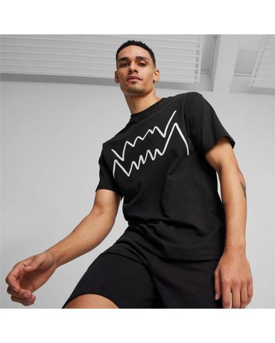PUMA Jaws Core Basketball T-shirt - Black
