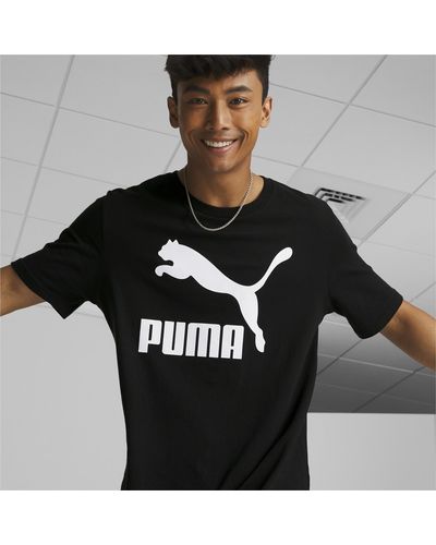 PUMA Classics Logo Tee - Black