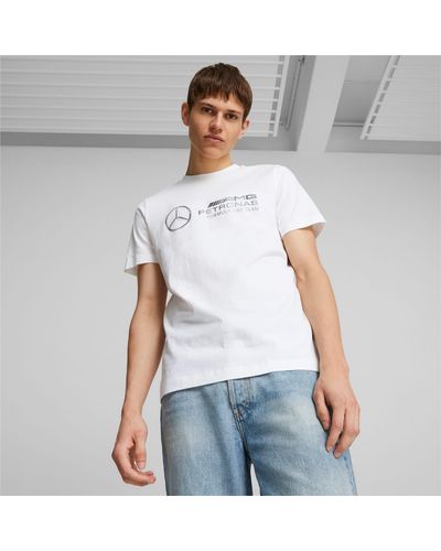 PUMA T-shirt Mercedes-amg Petronas - Blanc