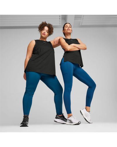 PUMA Mallas De Running Run Fav Velocity Largas Para Mujer - Azul