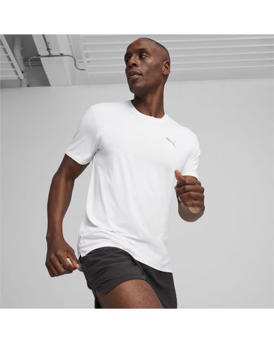 PUMA T-shirt De Running Cloudspun - Blanc