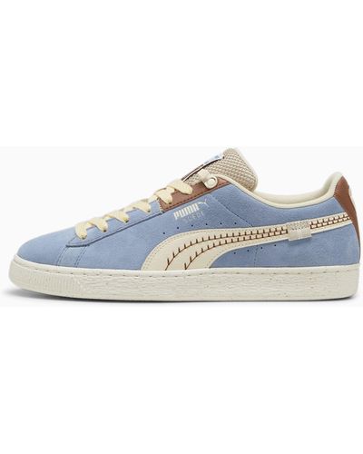 PUMA Suede Expedition Sneakers Voor - Blauw