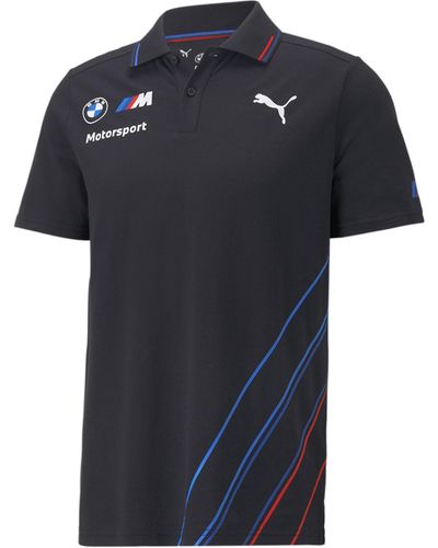 PUMA Bmw M Motorsport Team Polo Shirt - Blue