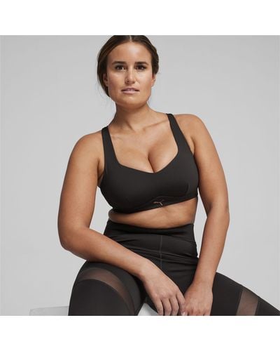 PUMA Reggiseno da training x PAMELA REIF - Nero