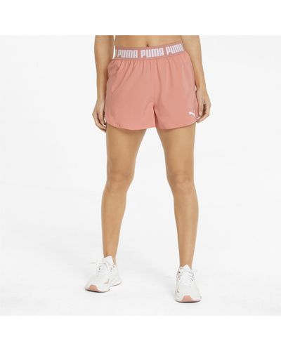 PUMA Strong 3" Training Shorts - Pink