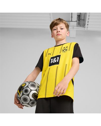 PUMA Borussia Dortmund 24/25 Heimtrikot Teenager Kinder - Gelb