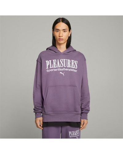 PUMA X Pleasures Hoodie - Purple
