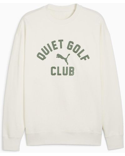 PUMA X Quiet Golf Club Sweatshirt - Wit