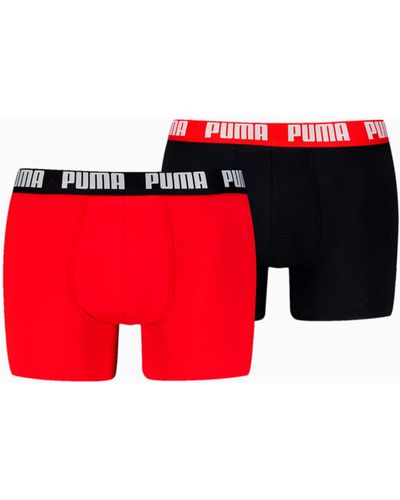 PUMA Boxershorts 2er-Pack - Rot