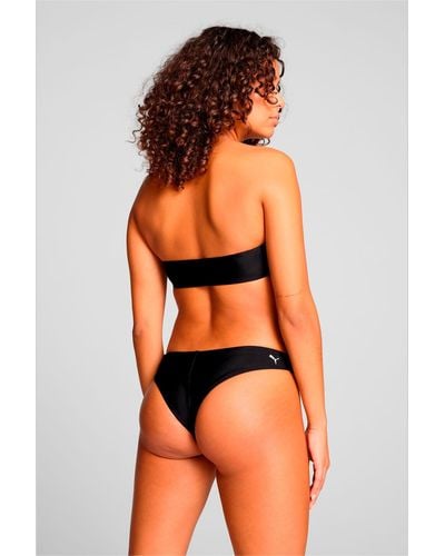 PUMA Brasilianische Bikinihose - Schwarz