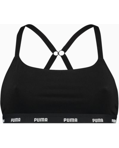 PUMA Cross-back Bralette - Black