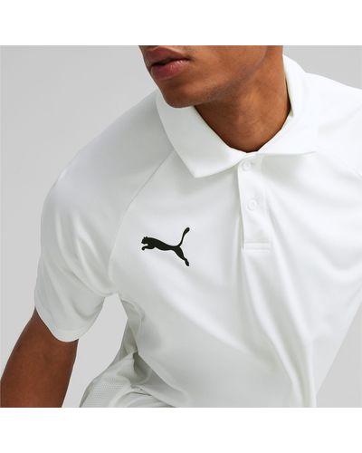 PUMA Polo Teamliga - Blanc