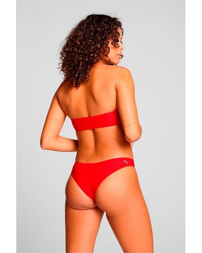 PUMA Brasilianische Bikinihose - Rot