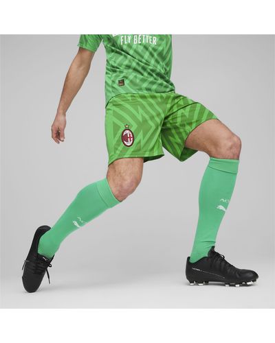 PUMA Shorts de Portero AC Milan - Verde