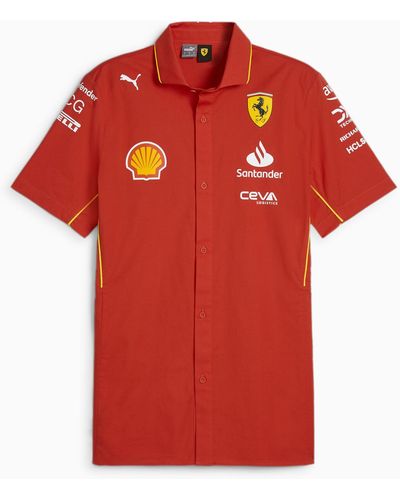 PUMA Scuderia Ferrari 2024 Replica Collection Team Shirt - Red