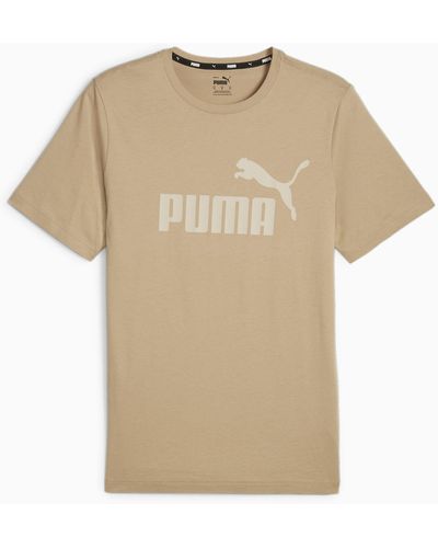 PUMA Essentials Logo T-shirt - Natural