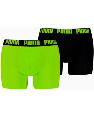 PUMA Boxershorts 2er-Pack - Grün