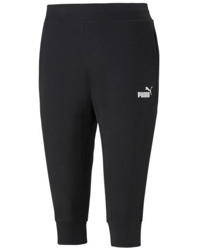 PUMA Essentials Capri Sweatpants - Black