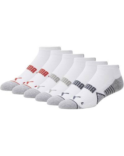 PUMA Terry Low Cut Socks 6 Pack - Multicolor