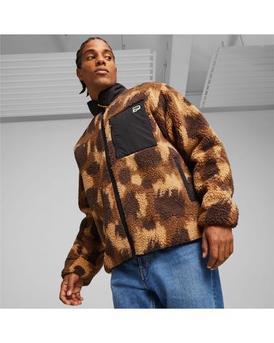 Veste puma sales marron