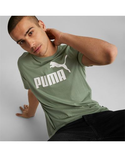 PUMA Essentials Logo T-Shirt - Grün