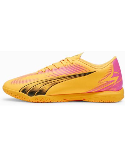 PUMA Botas de Fútbol Ultra Play IT - Amarillo