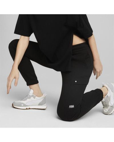 PUMA Sportswear By Cargo Pants - Black