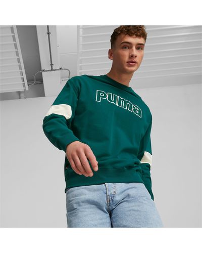 PUMA TEAM Relaxed Sweatshirt - Grün
