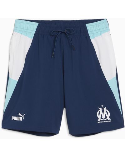 PUMA Shorts Olympique de Marseille in tessuto da - Blu