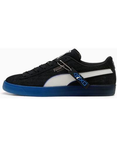 PUMA X PLAYSTATION Suede Sneakers Schuhe - Blau